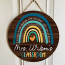 Personalized Name Teacher Signs For Door Decor - Teacher Sppreciation Week 2022 Gift Ideas
