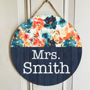 Personalized Name Welcome Classroom Signs For Teachers - Teacher Appreciation Week Gifts Ideas