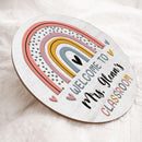 Personalized Name Teacher Classroom Signs For Door Decor - Best Teachers Appreciation Gifts