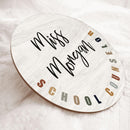 Personalized Name Classroom Signs For Teachers - Best Teacher Appreciation Gifts Ideas