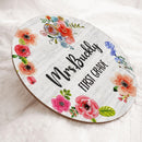 Personalized Name Classroom Door Decor Teacher Door Hanger - Unique Teacher Gift Ideas