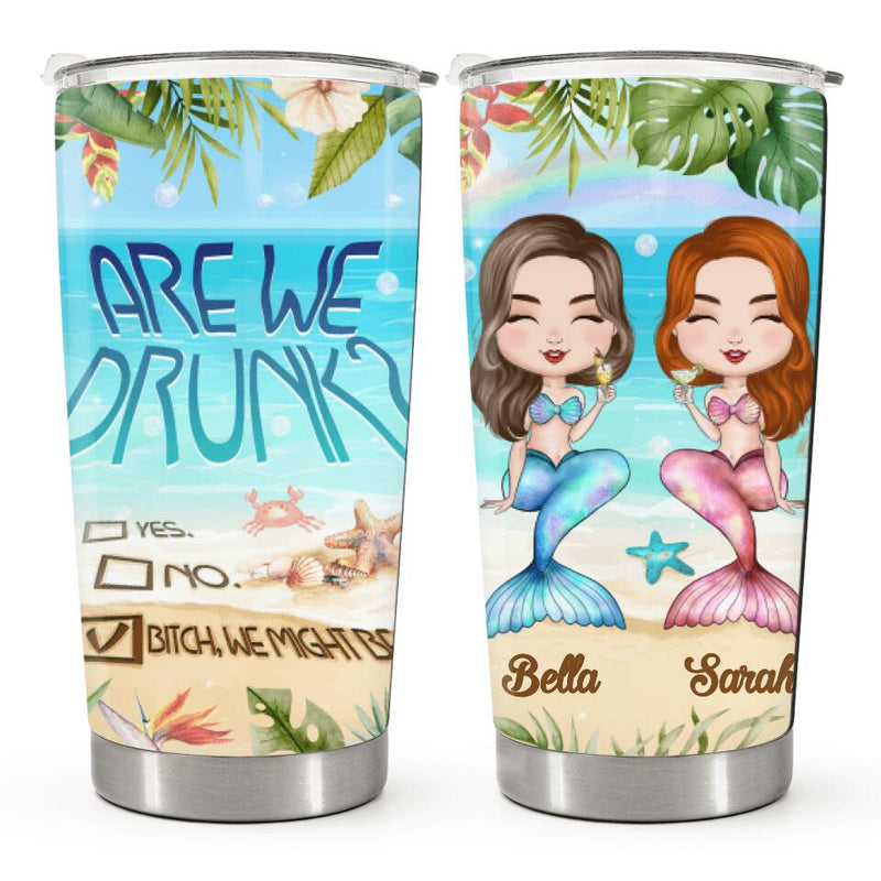 Custom Friendship Gifts - Best Friend Gifts, Happy Birthday To My Bestie, BFF - Personalized Tumbler