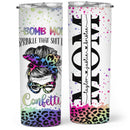 Christmas Gifts For Mom From Daughter, Son - Happy Birthday Mom - Personalized Custom Tumbler