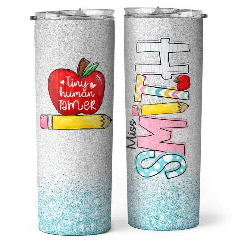 Best Gifts For Teachers, Teacher Appreciation Christmas Gifts - Personalized Teacher Tumbler