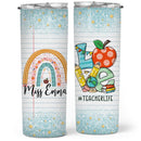 Best Teacher Gifts - End Of The Year, Teacher Appreciation Week Ideas - Personalized Teacher Tumbler