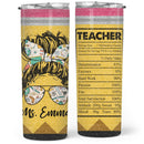 Best Gift For Teacher From Student - Personalized End Of Year Teacher Gifts - Custom Tumbler