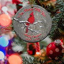 Personalized Cardinal Ornament, I Am Always With You, Sympathy Gift, Christmas Memorial Ornament, Remembrance Keepsake, Loss of Loved One