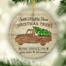 Christmas Ornaments, Xmas Tree Ornament, Farmhouse Ornament, Custom Ornament, Xmas Family Gift, Christmas Decoration, Christmas Gift