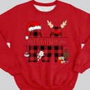 Custom Name Christmas Sweatshirt, Papa Gift, Gifts For Dad, Mama Gift, Gifts For Mom, Christmas Mom Shirt, Christmas Dad Shirt