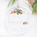 Personalized New Home Ornament, Christmas First Home Ornament, First Christmas In Our New Home, Housewarming Gift, New House Ornament 2022