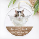 Dog Memorial Christmas Ornament, Pet Loss Gifts, Forever Loved, Dog Memorial Gift, Custom Pet Memorial Ornament, Dog Remembrance Keepsake