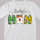Custom Dog Mom Shirt, St Patrick's Day Dog Mom T-Shirt, Personalized Dog Shirt, Dog St Patricks Day Shirt, Dog Lovers Shirt, Dog Mom Gift