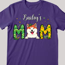 Custom Dog Mom Shirt, St Patrick's Day Dog Mom T-Shirt, Personalized Dog Shirt, Dog St Patricks Day Shirt, Dog Lovers Shirt, Dog Mom Gift