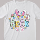 Easter Teacher Shirt, Personalized Name Bunny Teacher Shirt, Teacher Easter Gift, Custom Teacher Shirt, Cute Easter Shirt For Easter