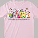 Easter Mama Shirt, Personalized Mom Shirt With Kids Names, Gift For Mom, Easter Shirt, Cute Mama Shirt, Mama Bunny Shirt, Kids Names Shirt