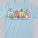 Easter Mama Shirt, Personalized Mom Shirt With Kids Names, Gift For Mom, Easter Shirt, Cute Mama Shirt, Mama Bunny Shirt, Kids Names Shirt