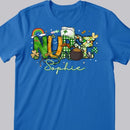 St Patrick's Day Nurse Shirt, Custom Nurse Shirt, Nurse T-Shirt, Nurse St Patricks Day Shirt, RN Shirt, Shamrock Shirt, Irish Nurse Shirt