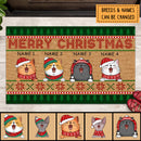 Funny Welcome Mat, Gifts For Cat Lovers, Cat Dad Gift, Christmas Decorations, New Home Gift, Personalized Doormat