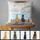 They Still Miss And Talk To You All The Time, Pet Memorial, Personalized Dog & Cat Pillow, Gifts For Loss Of Pet